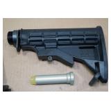 Assorted Rifle Parts - Handguard, Stock, Front Grip