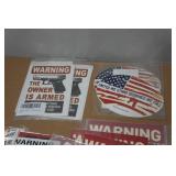 Assorted Pro Gun/2A Decal Stickers