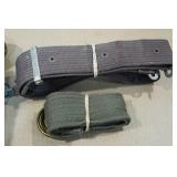 *3* Vintage US Army Web Belts and Canteen