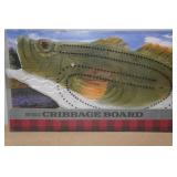 Big Bass Cribbage Board