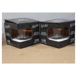 *4* Lucky Shot 2oz Shot Glasses with Embedded Bullets