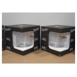 *4* Lucky Shot Whiskey Glasses with Embedded Bullets