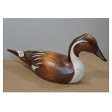 Vintage Wooden Pintail Duck