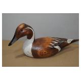 Vintage Wooden Pintail Duck