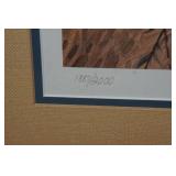 Framed Les Kouba Print "Roadside Ringnecks"