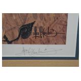 Framed Les Kouba Print "Roadside Ringnecks"