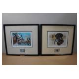 *2* Framed Ducks Unlimited Prints - Harold Roe & James Killen