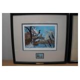 *2* Framed Ducks Unlimited Prints - Harold Roe & James Killen