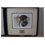 *2* Framed Ducks Unlimited Prints - Harold Roe & James Killen