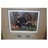 Limited Edition 1998 Signed Wild Turkey Federation of MN Print