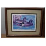 *2* Framed Duck Prints