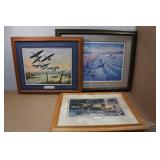 *3* Framed Wildlife Prints