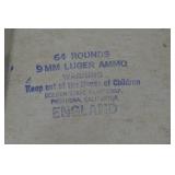 40 English Military Surplus 9mm Luger Ammo