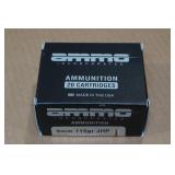 20 Ammo Inc 9mm 115 Gr JHP Ammo