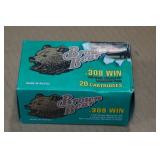 20 Brown Bear .308 Win 140 Gr SP Steel Case Ammo
