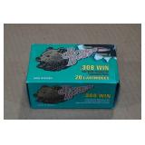 20 Brown Bear .308 Win 140 Gr SP Steel Case Ammo