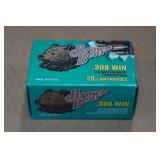 20 Brown Bear .308 Win 140 Gr SP Steel Case Ammo