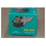 20 Brown Bear .308 Win 140 Gr SP Steel Case Ammo
