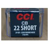 100 CCI CB 22 Short 29 Gr LRN Ammp