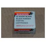 50 Winchester 22 Short Black Powder Blanks