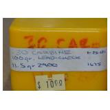 50 .30 Carbine 100 Gr Lead Check Ammo