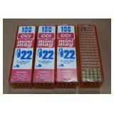319 CCI Mini Mag .22 LR  40 Gr Plated RN Ammo