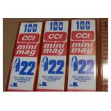 319 CCI Mini Mag .22 LR  40 Gr Plated RN Ammo