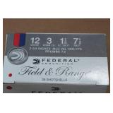 25 Federal Field & Range 12 Gauge 2-3/4" 7-1/2 Shot Shotshells