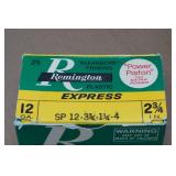 25 Remington Express 12 Gauge 2-3/4" 4 Shot Shotshells