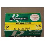 25 Remington Express 12 Gauge 2-3/4" 4 Shot Shotshells