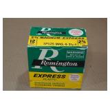 25 Remington Express 12 Gauge 2-3/4" Magnum 4 Shot Shotshells