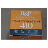 25 B&P Competition One .410 Bore 2-1/2" 8 Shot Shotshells