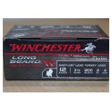 10 Winchester Long Beard 12 Gauge 3-1/2" 4 Shot Turkey Shotshells