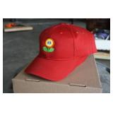 NEW (8ct) Red Hats-baseball style