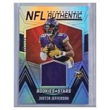 Justin Jefferson 2023 Panini Memorabilia NA-JF Numbered 303/399
