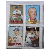 Lot of 20 Vintage Topps MLB Baseball Cards from 1967