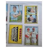 Lot of 20 Vintage Topps MLB Baseball Cards from 1967