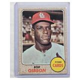 Bob Gibson 1968 Topps #100 Vintage Baseball Card