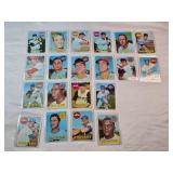 Lot of 20 Vintage Topps Baseball Cards from 1969