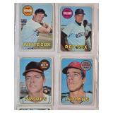 Lot of 20 Vintage Topps Baseball Cards from 1969