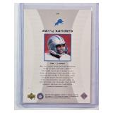 Barry Sanders 1999 Upper Deck Diamond Gallery Insert