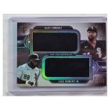 Eloy Jimenez & Luis Robert Jr. 2024 Topps Triple Threads Dual Relic DRJ-RJ