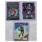 Lot of 3 Tom Brady Cards