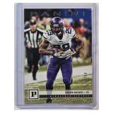 Xavier Rhodes 2018 Panini No. 184 and Numbered 4/50
