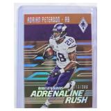 Adrian Peterson 2016 Panini Orange Foil Parallel #AR-AP and Numbered 252/299