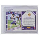 Stefon Diggs 2017 Panini Swirl-o-rama No. ZI-2 and Numbered 106/199