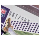 Stefon Diggs 2017 Panini Swirl-o-rama No. ZI-2 and Numbered 106/199