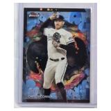 Carlos Correa 2024 Topps Finest Black Refractor No. 251 Rare and Numbered 14/150