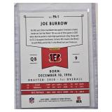 Joe Burrow 2020 Panini Chronicles Pink Rookie SP PA-1