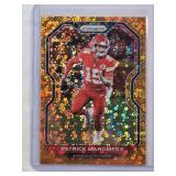Patrick Mahomes 2020 Panini Orange Disco Prizm #124